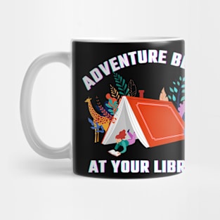 Adventure Begins At Your Library Summer Reading 2024 Mug